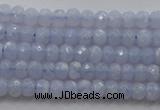 CRB123 15.5 inches 2.5*4mm faceted rondelle blue lace agate beads