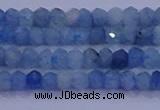 CRB1890 15.5 inches 2*3mm faceted rondelle aquamarine beads