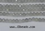 CRB1936 15.5 inches 2*3mm faceted rondelle labradorite beads