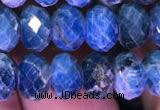 CRB1990 15.5 inches 6*8mm faceted rondelle apatite beads wholesale