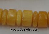 CRB201 15.5 inches 6*18mm - 13*18mm rondelle calcite gemstone beads