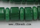 CRB202 15.5 inches 6*18mm - 13*18mm rondelle green aventurine beads