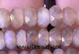 CRB2283 15.5 inches 4*7mm faceted rondelle moonstone beads