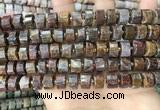 CRB2305 15.5 inches 7mm - 8mm faceted tyre pietersite beads