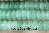 CRB2554 15.5 inches 2*4mm heishi green aventurine beads wholesale