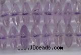 CRB262 15.5 inches 5*12mm rondelle amethyst gemstone beads