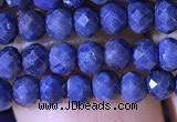 CRB2644 15.5 inches 2*3mm faceted rondelle sapphire gemstone beads