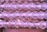 CRB2662 15.5 inches 2*3mm faceted rondelle white crystal beads