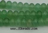 CRB2820 15.5 inches 4*6mm rondelle green aventurine beads