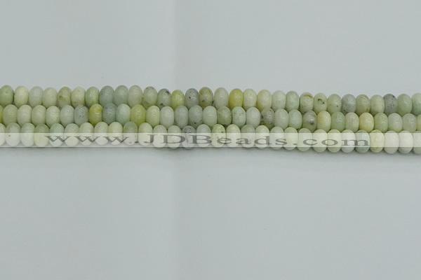 CRB2825 15.5 inches 4*6mm rondelle jade beads wholesale