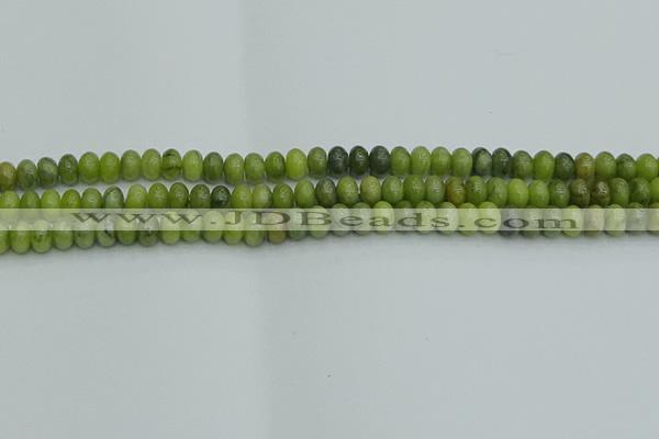 CRB2835 15.5 inches 4*6mm rondelle Chinese chrysoprase beads