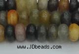 CRB2846 15.5 inches 5*8mm rondelle fancy jasper beads wholesale