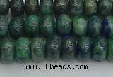 CRB2891 15.5 inches 5*8mm rondelle chrysocolla beads wholesale