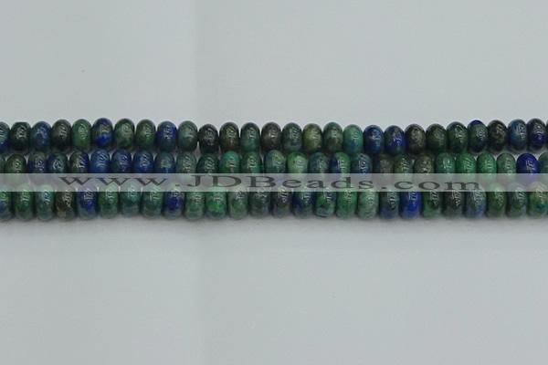 CRB2892 15.5 inches 6*10mm rondelle chrysocolla beads wholesale