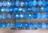 CRB3118 15.5 inches 2*3mm faceted rondelle tiny apatite beads