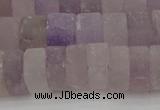 CRB315 15.5 inches 8*12mm tyre matte amethyst gemstone beads