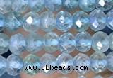 CRB3173 15.5 inches 2.5*4mm faceted rondelle tiny apatite beads