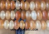 CRB4003 15.5 inches 2.5*4.5mm rondelle red aventurine beads wholesale