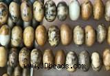 CRB4011 15.5 inches 2.5*4.5mm rondelle picture jasper beads wholesale