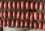 CRB4014 15.5 inches 2.5*4.5mm rondelle red jasper beads wholesale