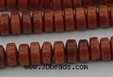 CRB421 15.5 inches 5*8mm rondelle goldstone beads wholesale