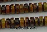 CRB435 15.5 inches 5*8mm rondelle yellow tiger eye beads