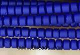 CRB5503 15 inches 2*2mm heishi synthetic turquoise beads wholesale