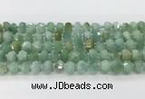 CRB5650 15.5 inches 5*8mm-6*10mm faceted rondelle jade beads wholesale