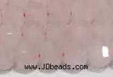 CRB5696 15 inches 6*6mm rose quartz beads wholesale