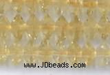 CRB5770 15 inches 3*4mm faceted citrine beads