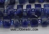 CRB639 15.5 inches 6*10mm tyre sodalite gemstone beads