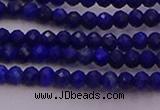 CRB701 15.5 inches 2*3mm faceted rondelle lapis lazuli beads