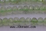 CRB723 15.5 inches 2.5*4mm faceted rondelle prehnite gemstone beads