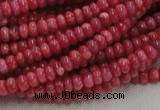 CRC05 16 inches 4*6mm rondell rhodochrosite gemstone beads wholesale