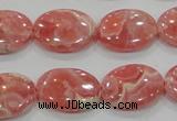 CRC107 15.5 inches 15*20mm oval natural argentina rhodochrosite beads