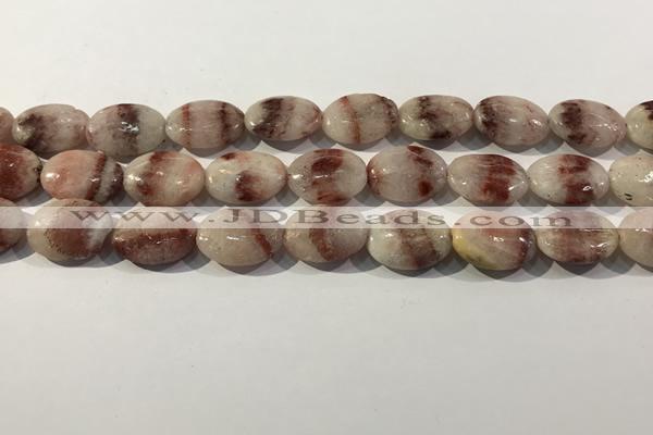 CRC1076 15.5 inches 15*20mm oval rhodochrosite beads wholesale