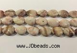 CRC1086 15.5 inches 18*25mm flat teardrop rhodochrosite beads