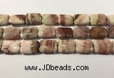 CRC1101 15.5 inches 18*25mm rectangle rhodochrosite beads