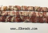 CRC1102 15.5 inches 18*25mm rectangle rhodochrosite beads