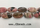 CRC1168 15.5 inches 30*50mm oval rhodochrosite gemstone beads