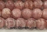 CRC1186 15.5 inches 6mm round Argentina rhodochrosite beads