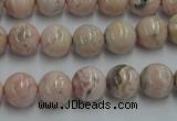 CRC153 15.5 inches 10mm round Argentina rhodochrosite beads