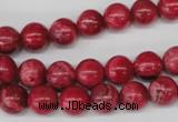 CRC19 15.5 inches 10mm round dyed rhodochrosite gemstone beads