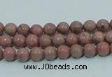 CRC201 16 inches 6mm round rhodochrosite gemstone beads wholesale