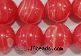 CRC508 15.5 inches 20mm round synthetic rhodochrosite beads