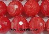 CRC518 15.5 inches 20mm faceted round synthetic rhodochrosite beads