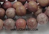 CRC54 15.5 inches 12mm round rhodochrosite gemstone beads wholesale