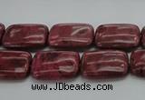 CRC823 15.5 inches 13*18mm rectangle Brazilian rhodochrosite beads