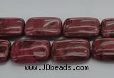 CRC824 15.5 inches 15*20mm rectangle Brazilian rhodochrosite beads