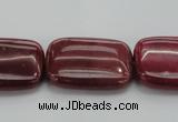 CRC825 15.5 inches 18*25mm rectangle Brazilian rhodochrosite beads